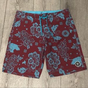 Lost Board Shorts W32 L19 Great Cond
